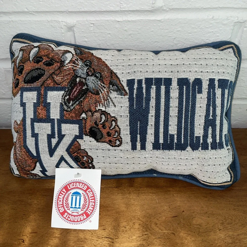 Vintage UK Kentucky Wildcat Game Day Needlepoint 12